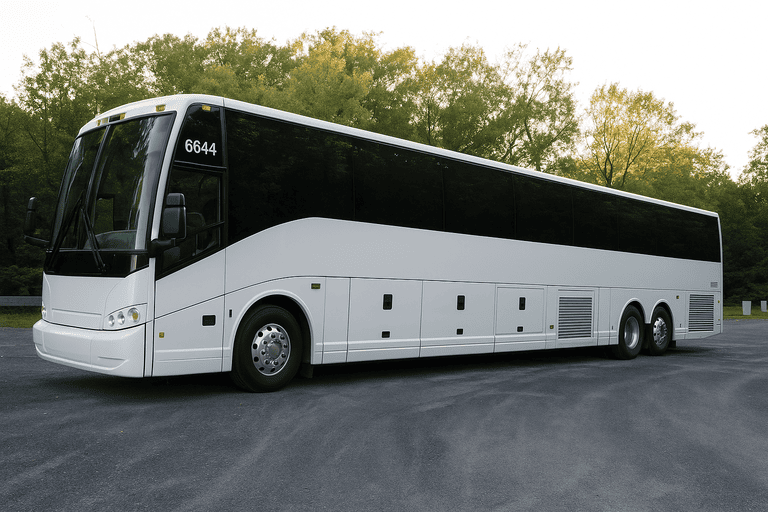 exterior of Richmond Coach Bus Service coach bus
