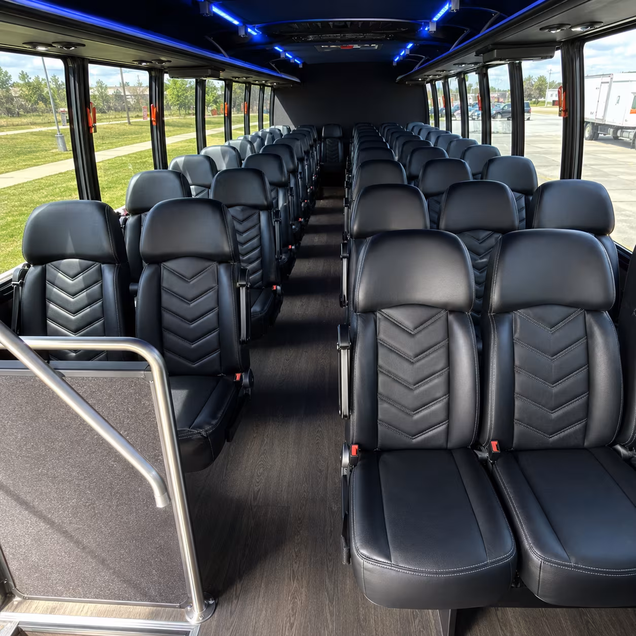 charter buses for richmond vineyard and winery wedding weekends