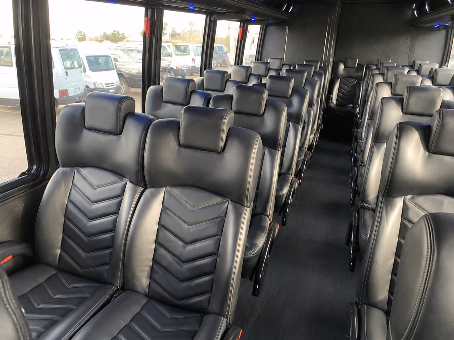 richmond 15 passenger minibus inside
