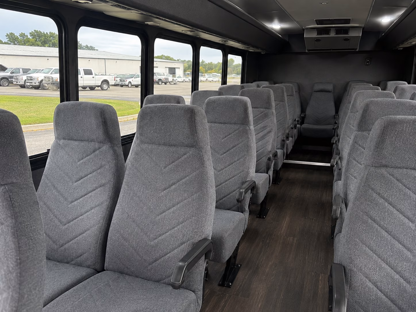 richmond 15 passenger minibus interior