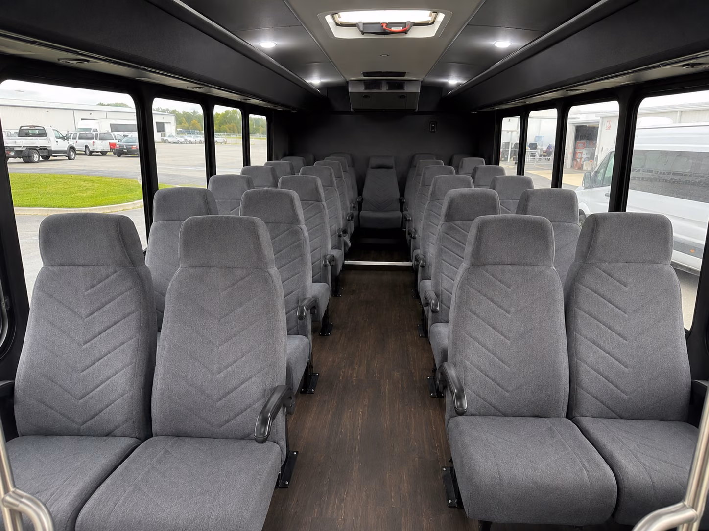 richmond 20 passenger minibus inside