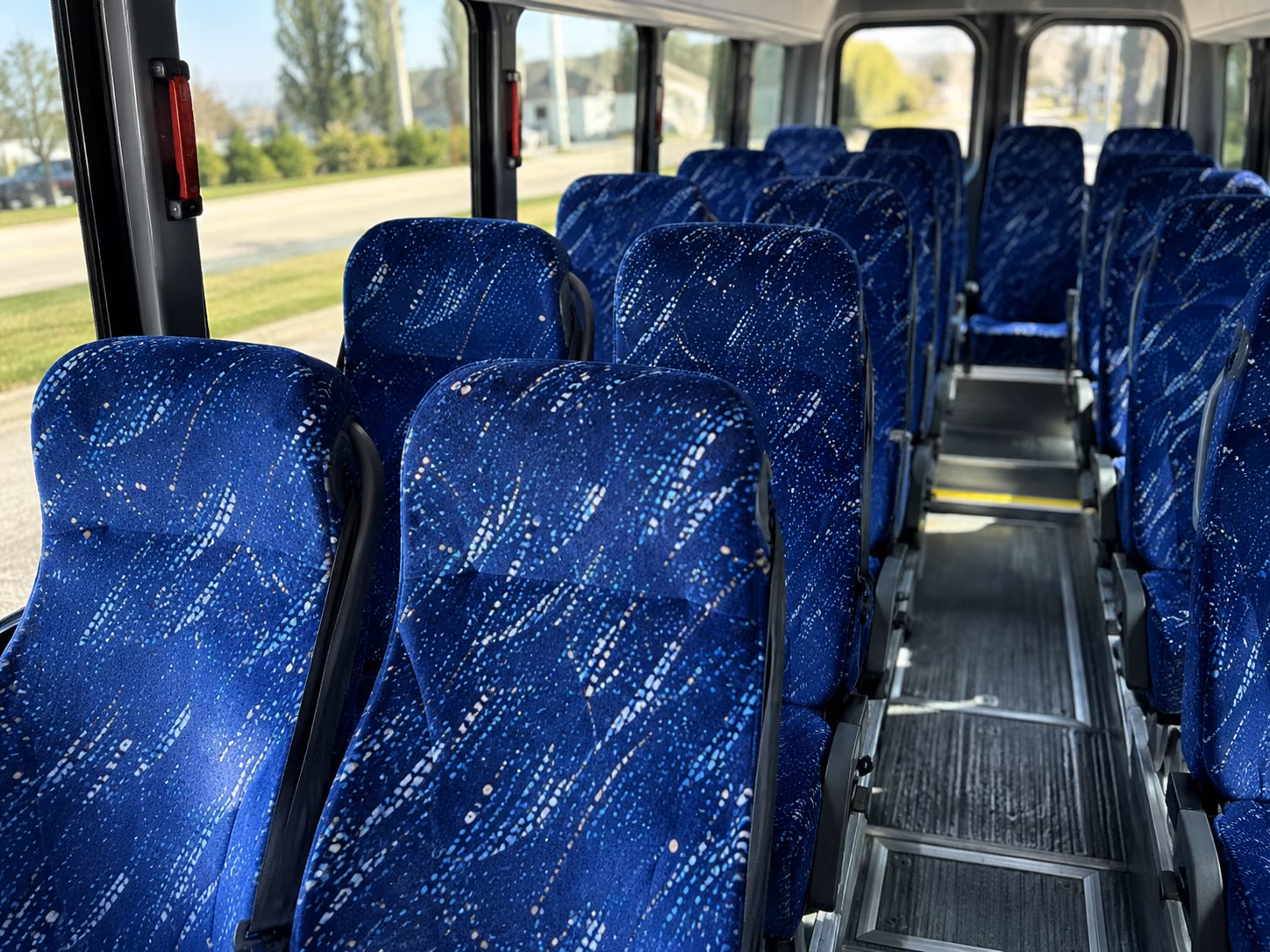 richmond 20 passenger minibus interior