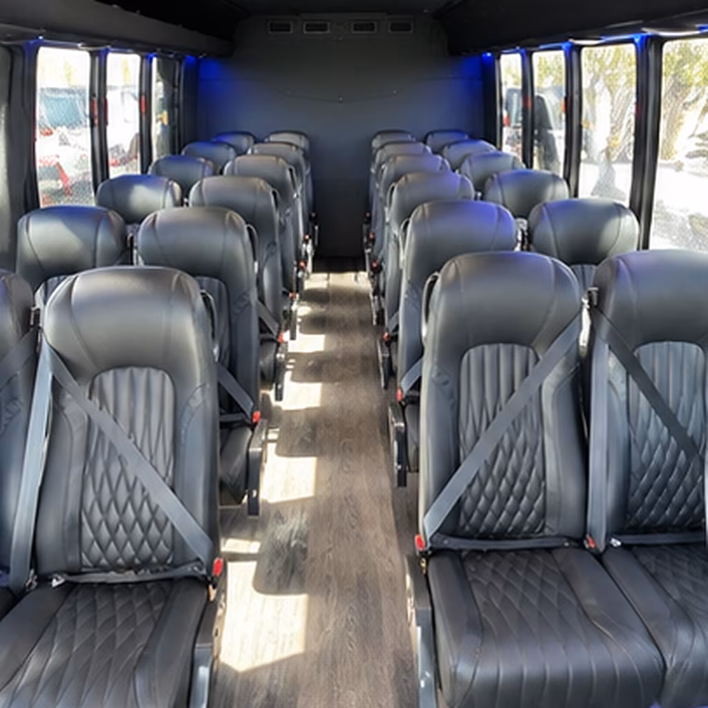 richmond 25 passenger minibus inside
