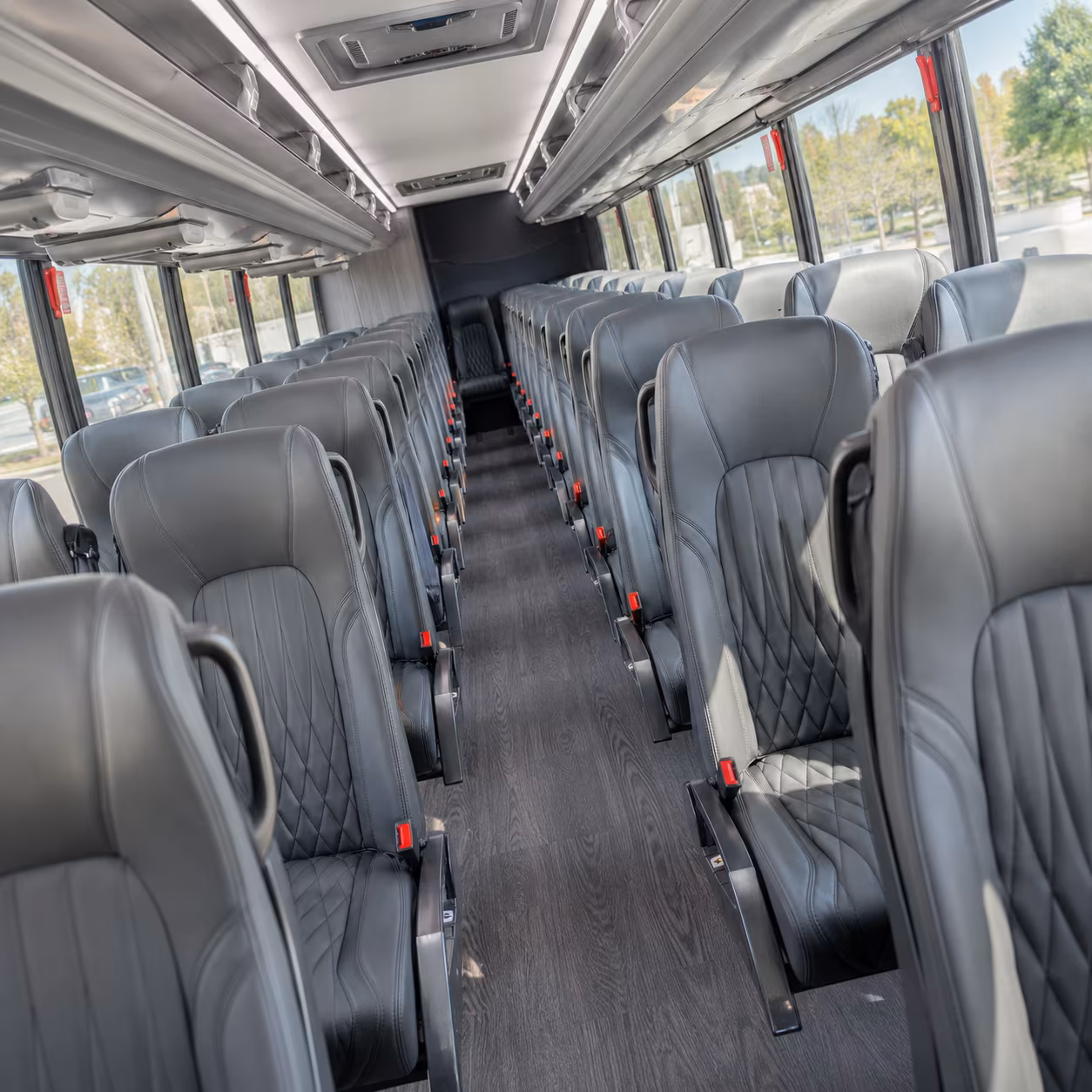 richmond 28 passenger minibus inside