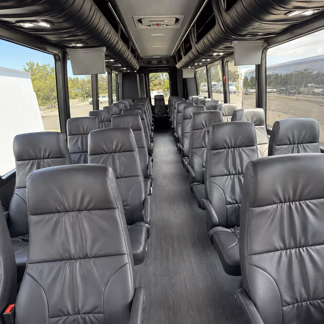 richmond 28 passenger minibus interior