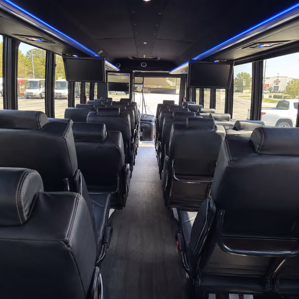 richmond 35 passenger minibus interior