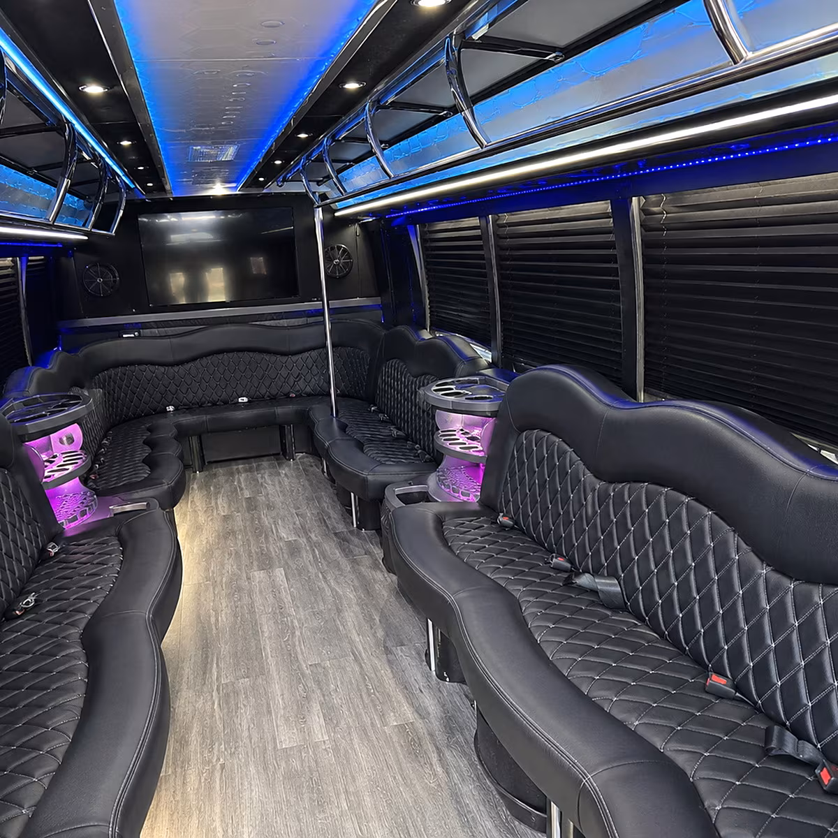 richmond corporate event party bus rental