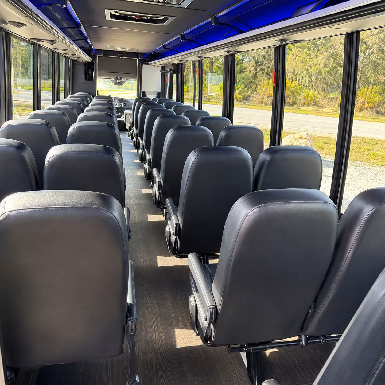 richmond corporate event transportation onboard seating