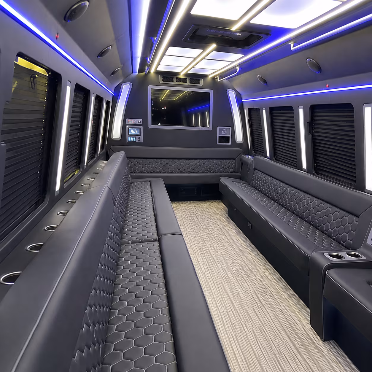 richmond party bus inside