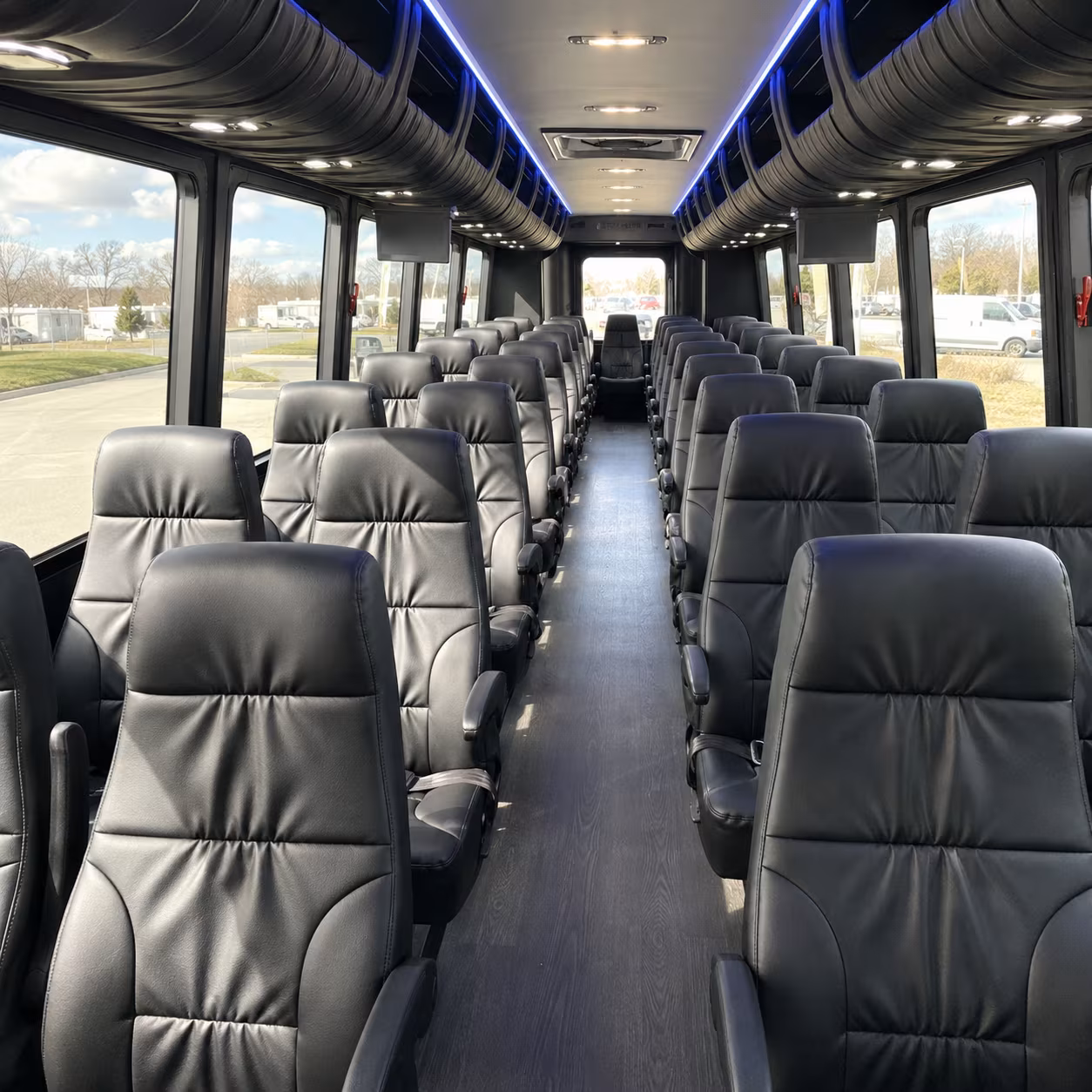 richmond religious group transportation onboard seating