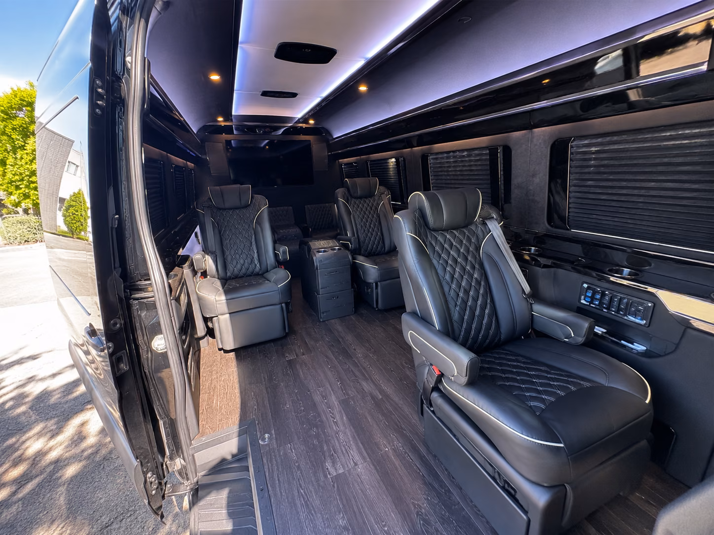 richmond sprinter van with driver interior