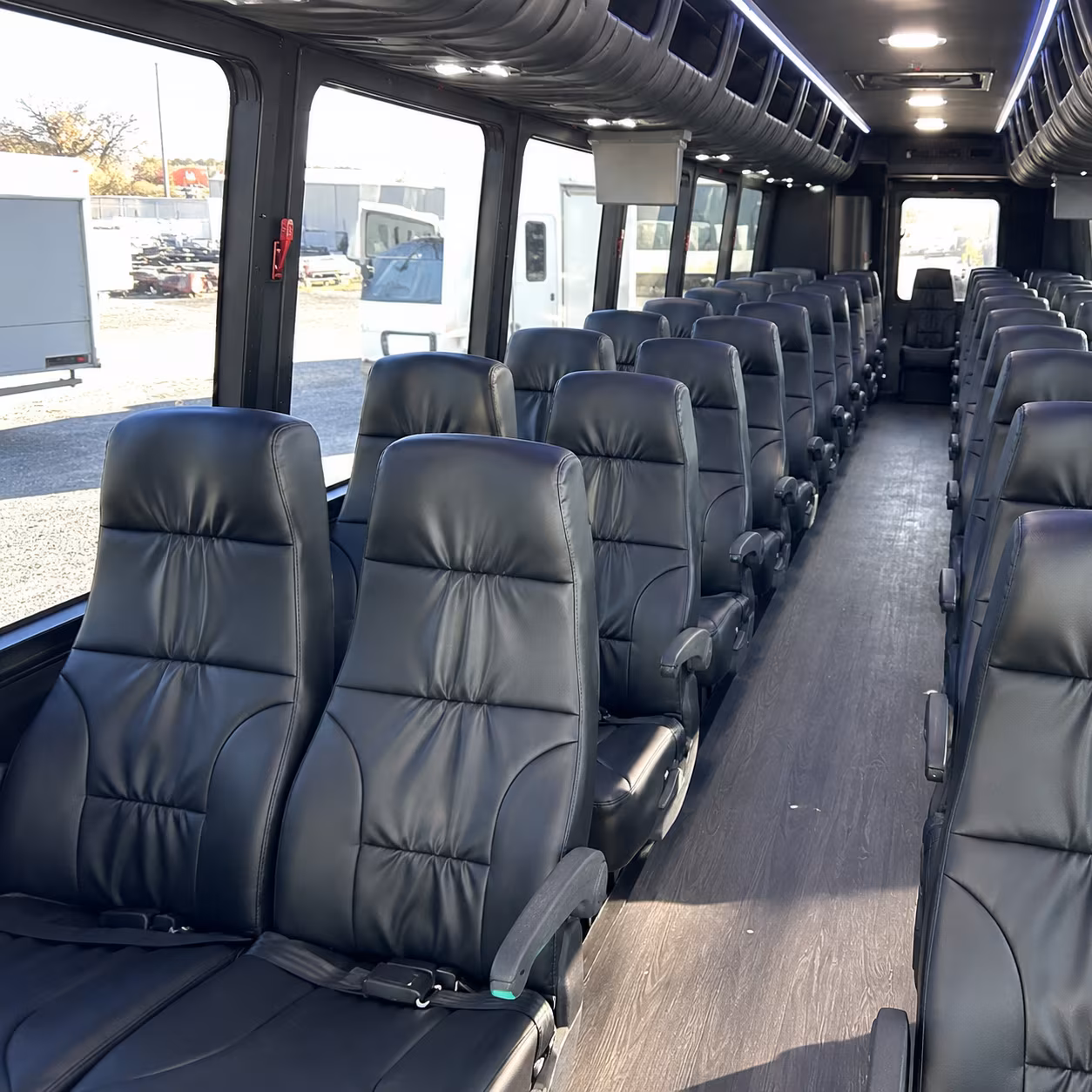 richmond wedding transportation onboard seating
